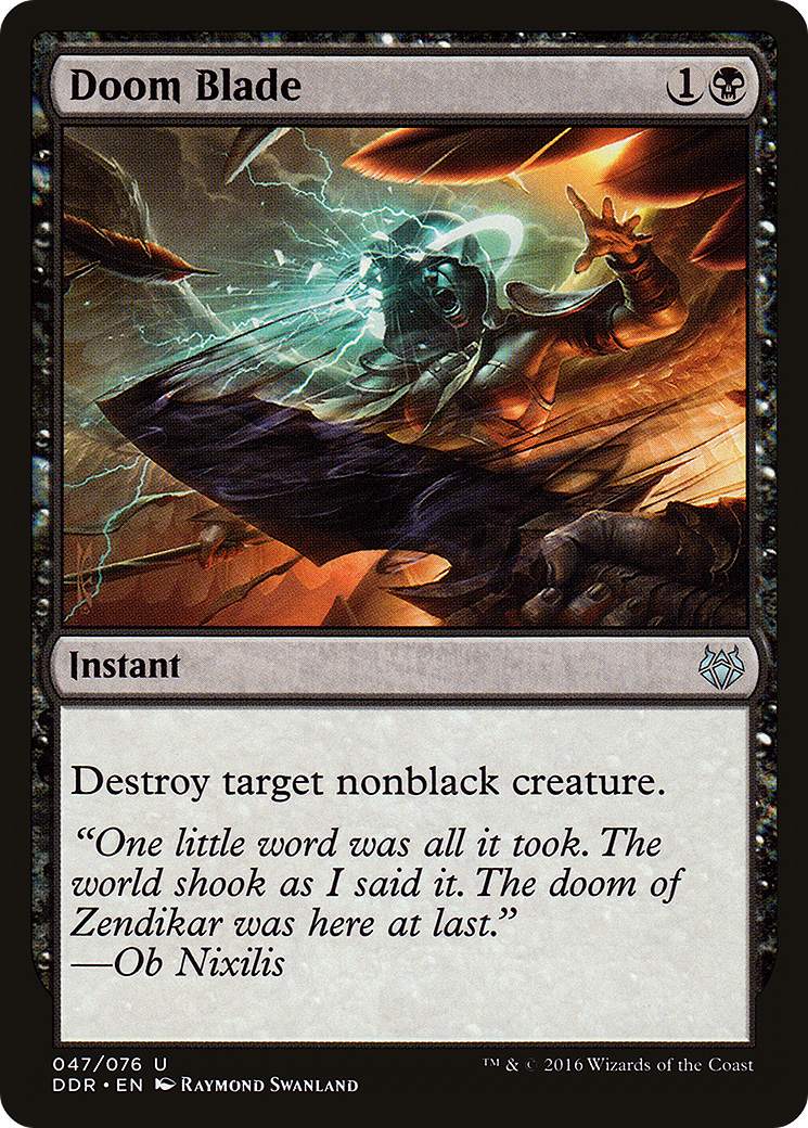 Doom Blade (DDR-047) - Duel Decks: Nissa vs. Ob Nixilis