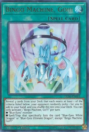 Bingo Machine, Go!!! (LED3-EN003) - Legendary Duelists: White Dragon Abyss 1st Edition