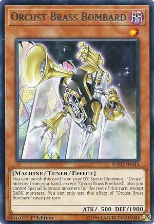 Orcust Brass Bombard (SOFU-EN014) - Soul Fusion 1st Edition