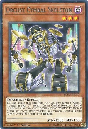Orcust Cymbal Skeleton (SOFU-EN015) - Soul Fusion Unlimited