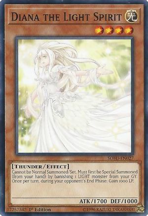 Diana the Light Spirit (SOFU-EN027) - Soul Fusion 1st Edition