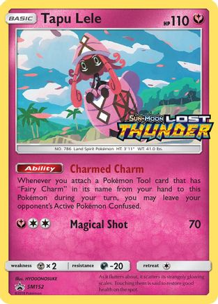 Tapu Lele - SM152 (Prerelease)  - Holofoil SM Promos - Promo