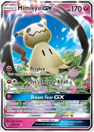 Mimikyu GX 149  - Holofoil SM  Lost Thunder - Ultra Rare
