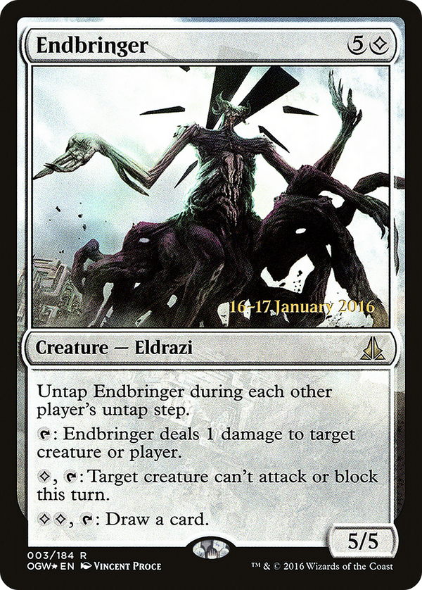 Endbringer (PRE-003) - Oath of the Gatewatch Promos Foil