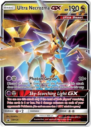 Ultra Necrozma GX - SM126  - Holofoil SM Promos - Promo