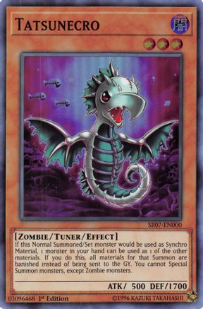 Tatsunecro (SR07-EN000) - Structure Deck: Zombie Horde 1st Edition