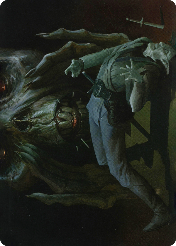 Power Word Kill // Power Word Kill (AAFR-035) - Adventures in the Forgotten Realms Art Series (Borderless) Foil