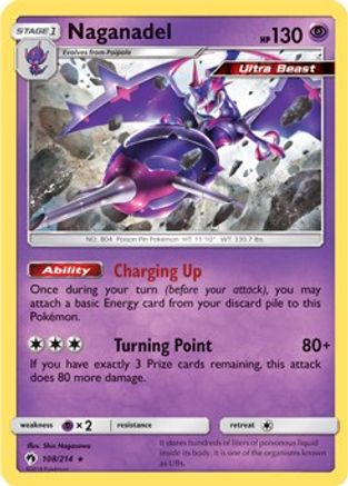 Naganadel (SM Lost Thunder) 108/214  Deck Exclusives - Rare