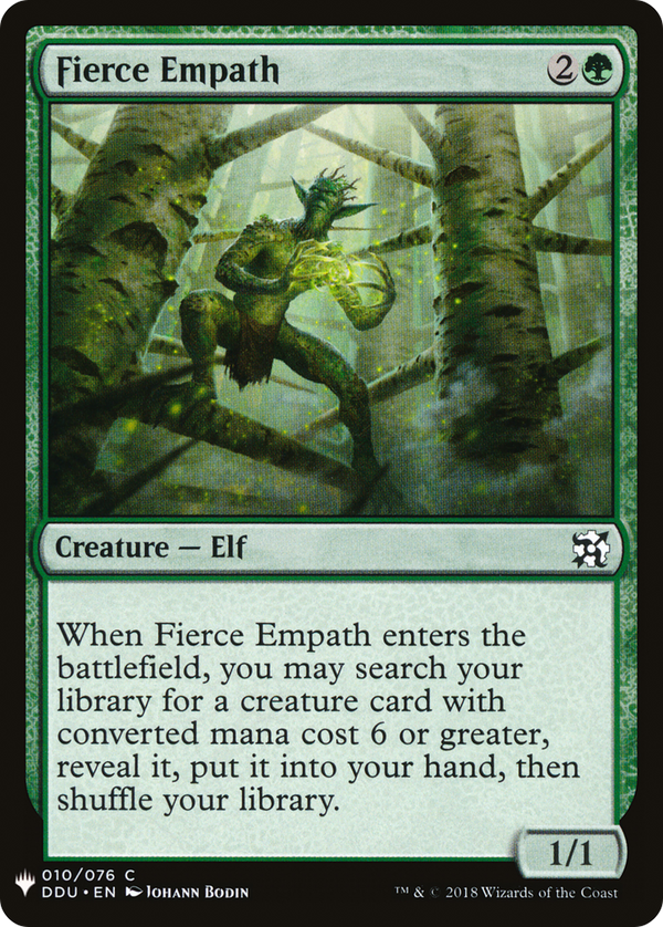 Fierce Empath (LIST-010) - The List