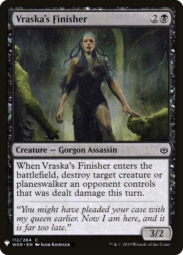 Vraska's Finisher (LIST-112) - The List