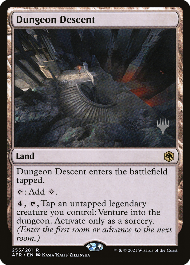 Dungeon Descent (PPAFR-255) - Adventures in the Forgotten Realms Promos