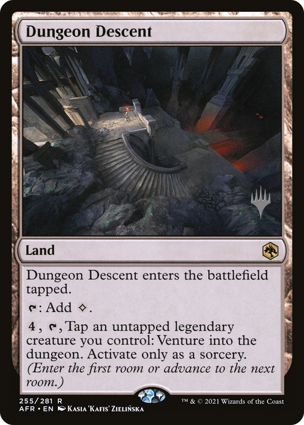 Dungeon Descent (PPAFR-255) - Adventures in the Forgotten Realms Promos