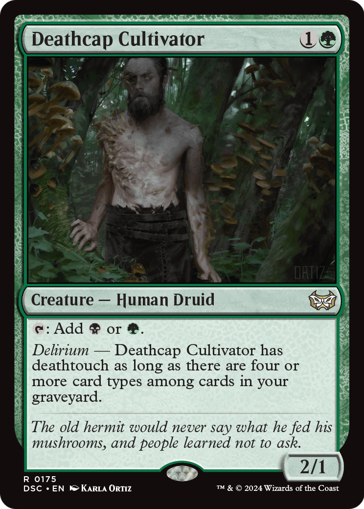 Deathcap Cultivator (DSC-175) - Duskmourn: House of Horror Commander