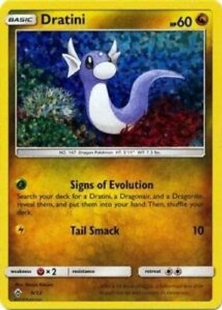 Dratini - 9/12/12  - Holofoil McDonalds Promos 2018 - Promo