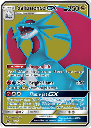 Salamence GX - SM139  - Holofoil SM Promos - Promo