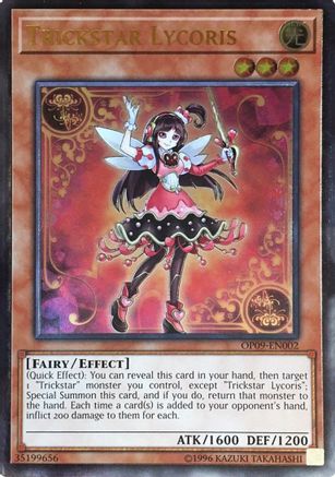 Trickstar Lycoris (UTR) (OP09-EN002) - OTS Tournament Pack 9 Unlimited