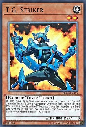 T.G. Striker (OP09-EN015) - OTS Tournament Pack 9 Unlimited
