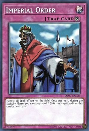 Imperial Order (OP09-EN023) - OTS Tournament Pack 9 Unlimited