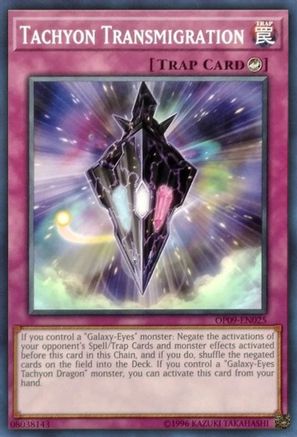 Tachyon Transmigration (OP09-EN025) - OTS Tournament Pack 9 Unlimited