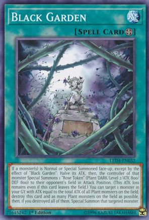 Black Garden (LED4-EN032) - Legendary Duelists: Sisters of the Rose 1st Edition