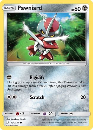 Pawniard/181  - Reverse Holofoil SM  Team Up - Common
