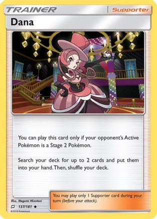Dana/181  - Reverse Holofoil SM  Team Up - Uncommon