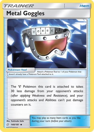 Metal Goggles 148  SM  Team Up - Uncommon