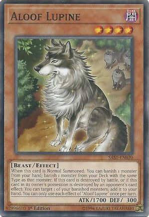 Aloof Lupine (SAST-EN030) - Savage Strike 1st Edition