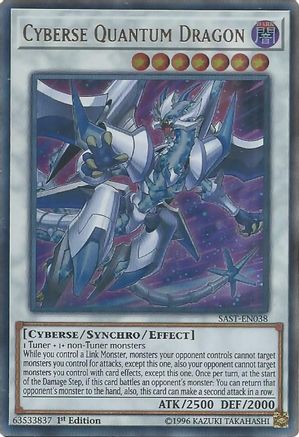 Cyberse Quantum Dragon (SAST-EN038) - Savage Strike 1st Edition