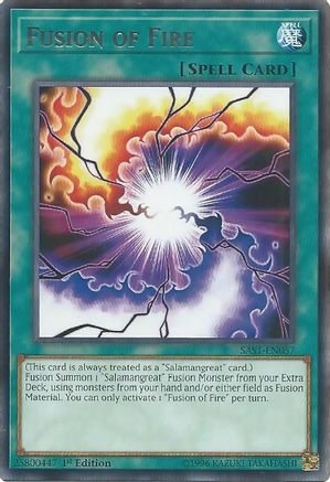 Fusion of Fire (SAST-EN057) - Savage Strike Unlimited