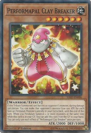 Performapal Clay Breaker (SAST-EN096) - Savage Strike Unlimited
