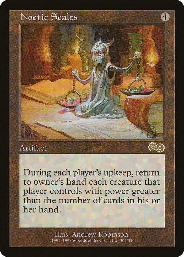 Noetic Scales (USG-304) - Urza's Saga