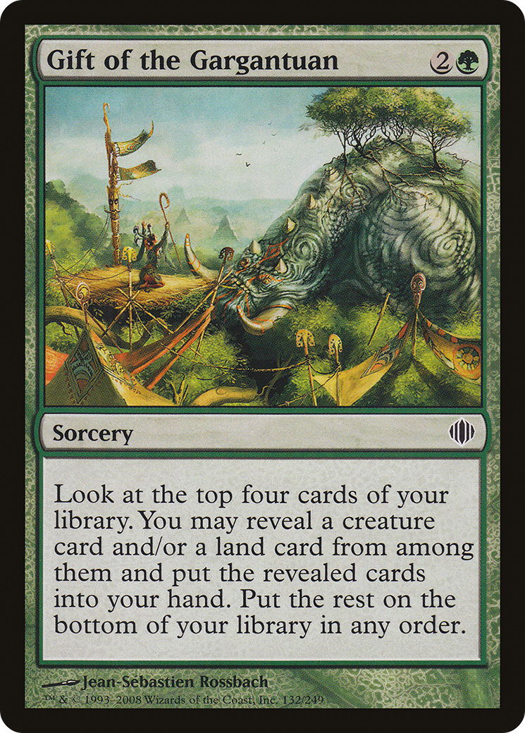 Gift of the Gargantuan (ALA-132) - Shards of Alara Foil