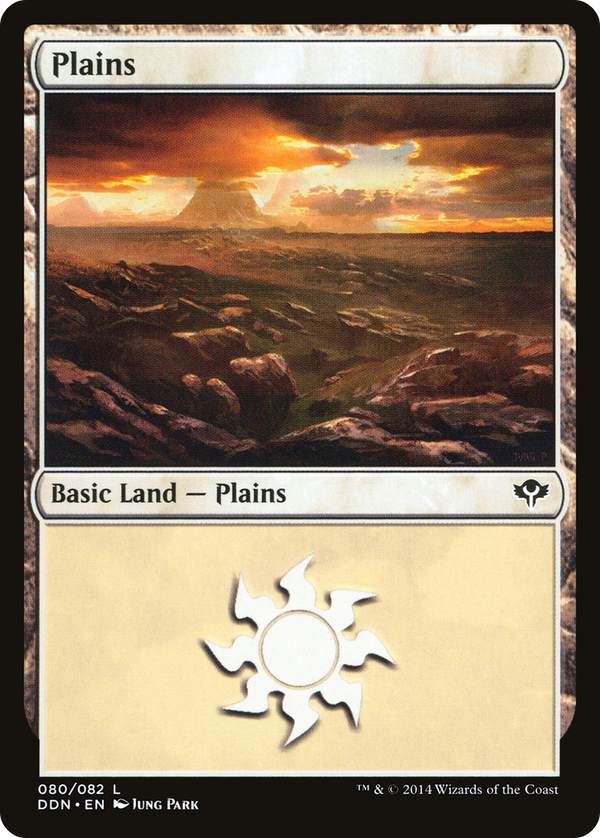 Plains (080) (DDN-080) - Duel Decks: Speed vs. Cunning