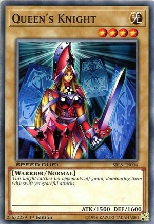 Queen's Knight (SBLS-EN004) - Speed Duel: Arena of Lost Souls 1st Edition