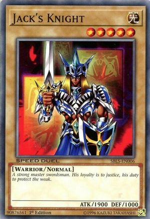 Jack's Knight (SBLS-EN006) - Speed Duel: Arena of Lost Souls 1st Edition