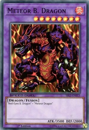 Meteor B. Dragon (SBLS-EN013) - Speed Duel: Arena of Lost Souls 1st Edition
