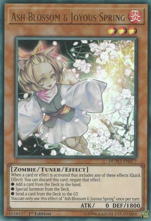 Ash Blossom & Joyous Spring (DUPO-EN077) - Duel Power Unlimited