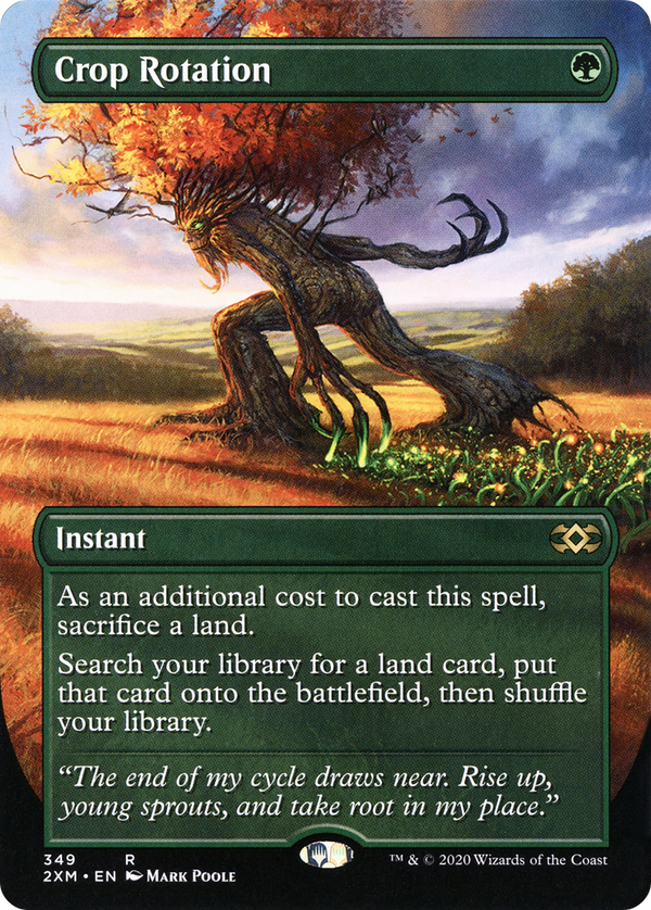 Crop Rotation (Borderless) (2XM-349) - Double Masters Foil