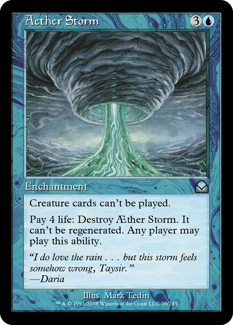 Aether Storm (ME2-039) - Masters Edition II Foil
