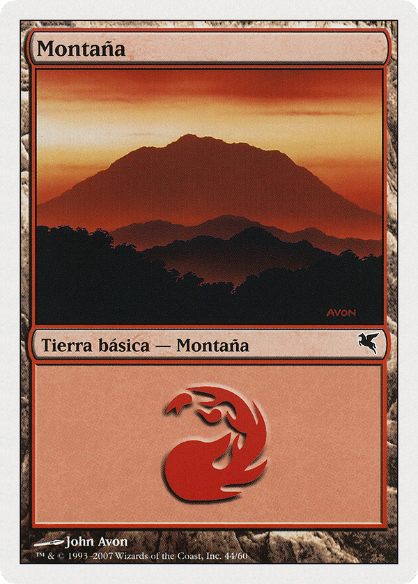 Mountain (Italian) - "Montagna" (I44) (PSAL-I44) - Salvat 2005