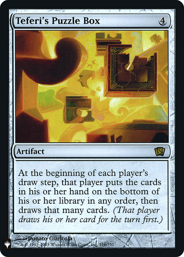 Teferi's Puzzle Box (LIST-316) - The List Foil