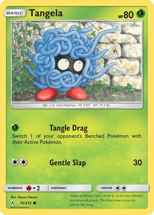 Tangela/214  SM  Unbroken Bonds - Common