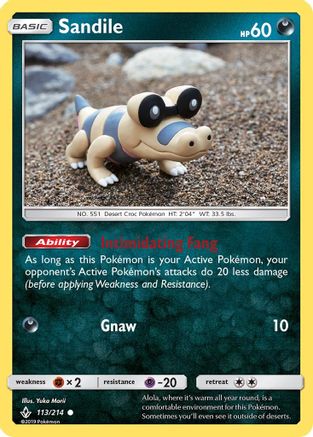 Sandile (113) (113) 113  SM  Unbroken Bonds - Common