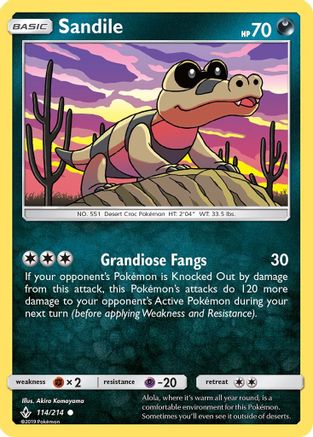 Sandile (114)  SM  Unbroken Bonds - Common