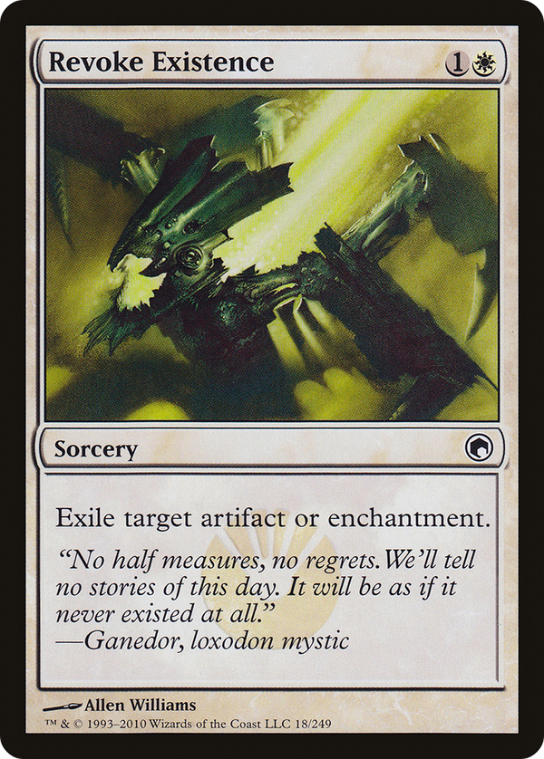 Revoke Existence (SOM-018) - Scars of Mirrodin Foil