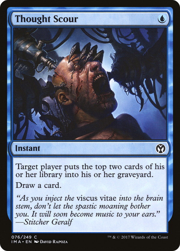 Thought Scour (IMA-076) - Iconic Masters Foil