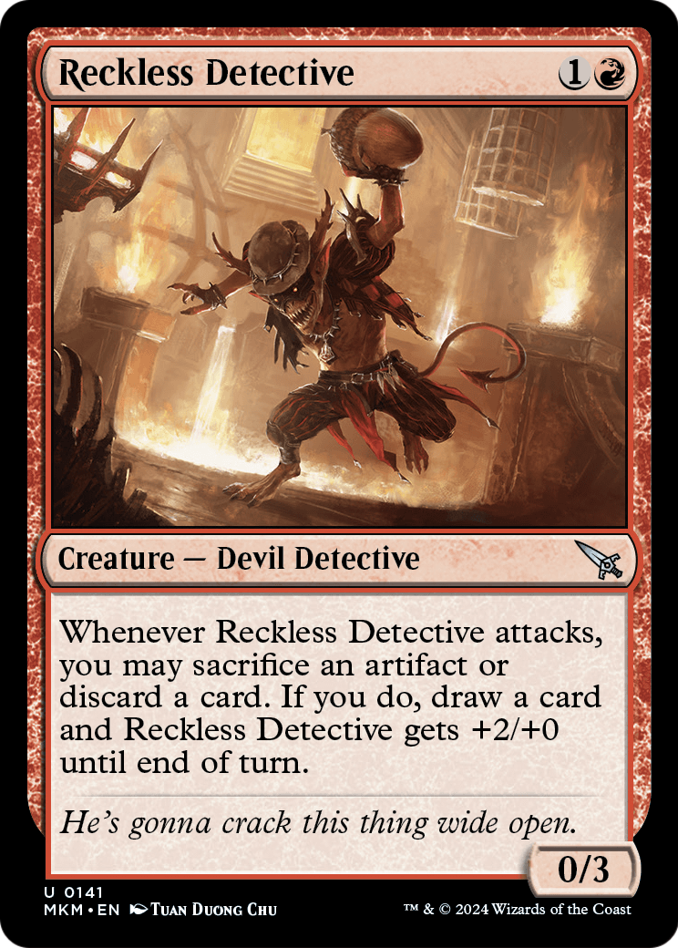 Reckless Detective (MKM-141) - Murders at Karlov Manor