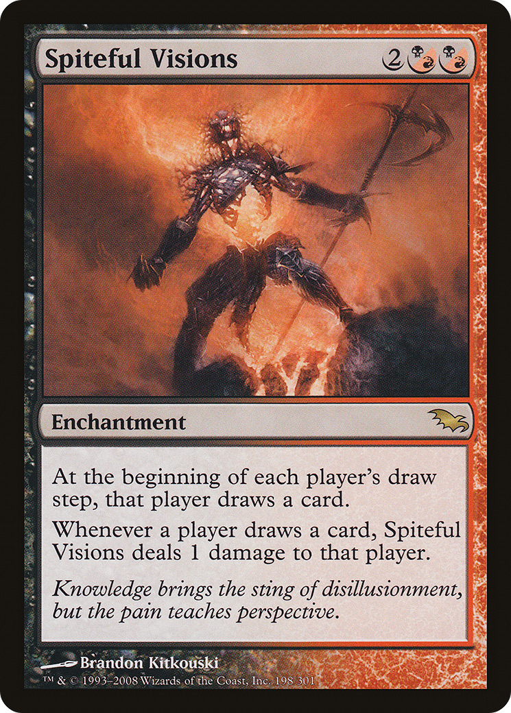 Spiteful Visions (SHM-198) - Shadowmoor