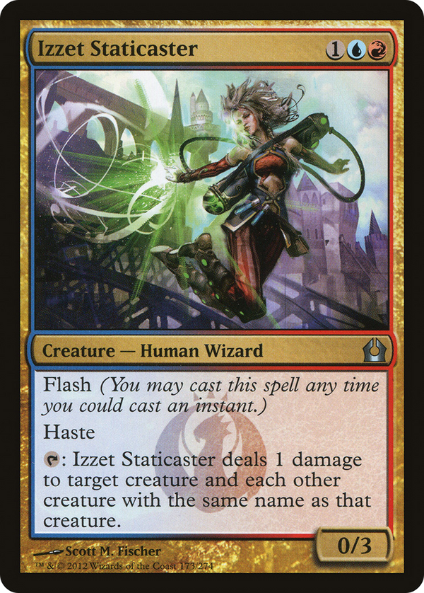 Izzet Staticaster (RTR-173) - Return to Ravnica
